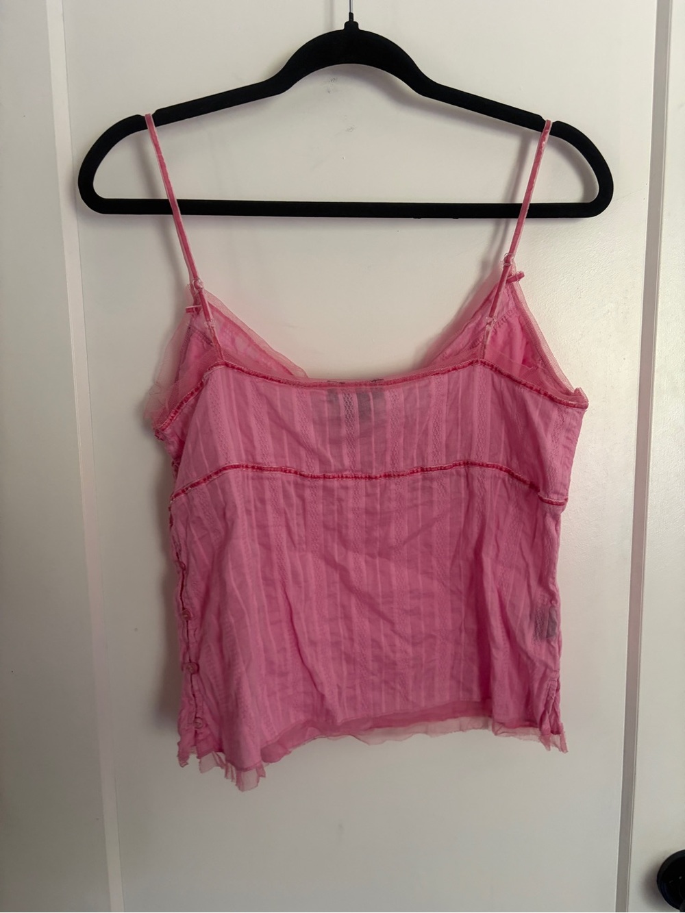 Vintage Y2K babydoll pink Tank Top - Picture 9 of 13